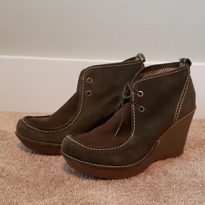 Report women's Anika wedge boots